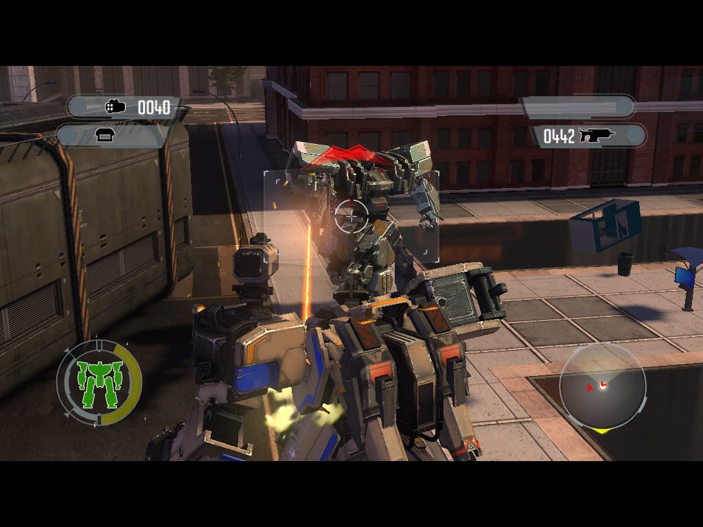 Front Mission Evolved screenshot 2 for Xbox 360